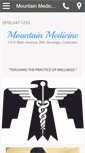Mobile Screenshot of mountainmedicineacupuncture.com
